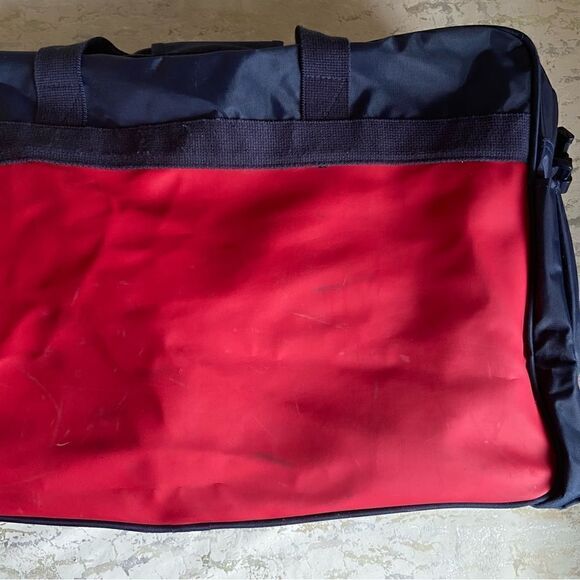 Tommy Hilfiger Duffle bag Color block logo Y2K 90s - Picture 8 of 15